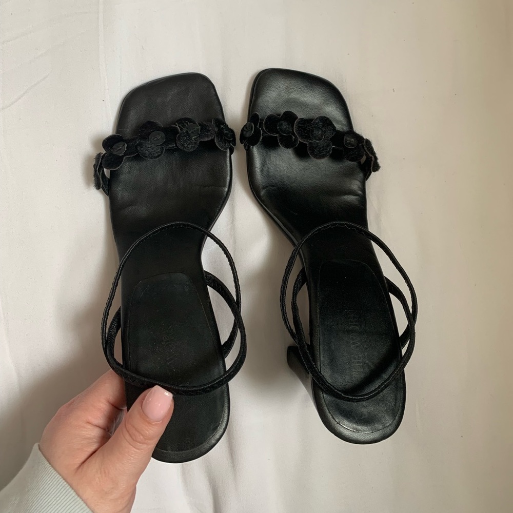 Rosette Y2K Kitten Heels